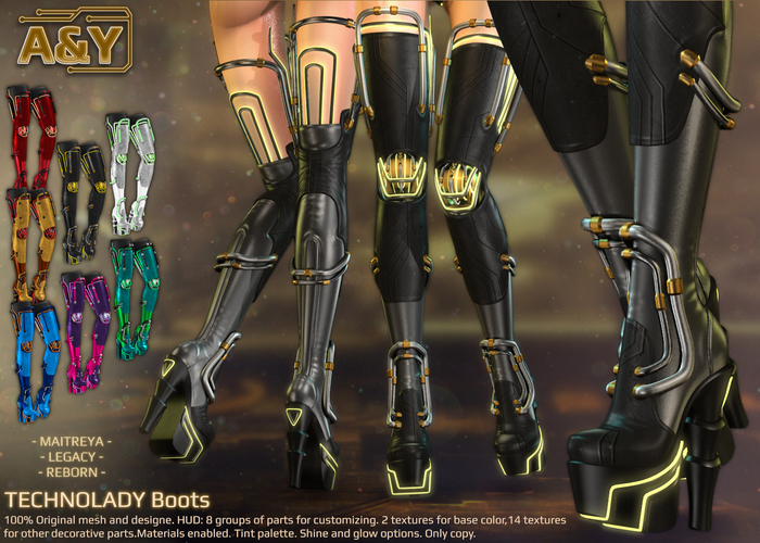 A&Y Technolady Boots - FullPack