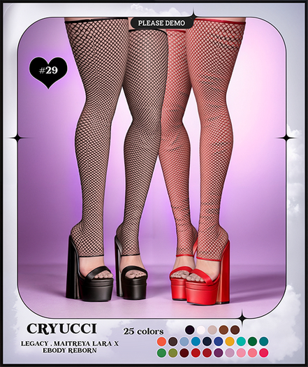 Cryucci #29 HEELS FATPACK