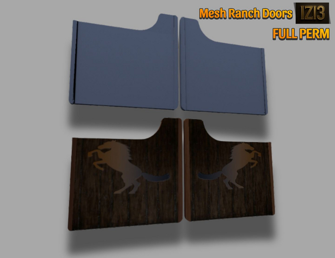 Mesh Ranch Doors full Perm isabelleize