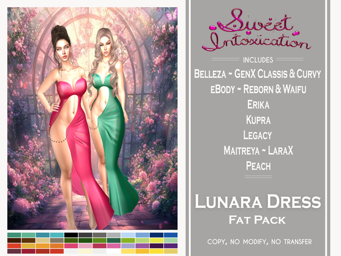 ::Sweet Intoxication:: Lunara Dress - Fat Pack