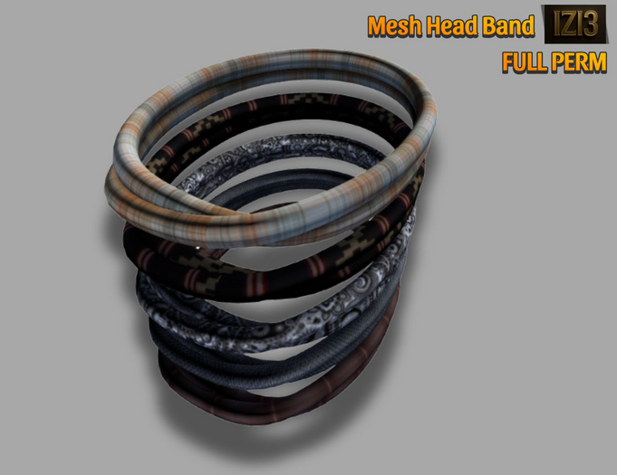 Mesh Head Band - Full Perm