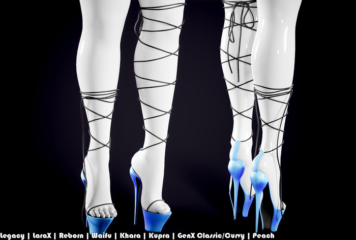 Posadka Highheels Blue