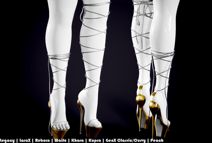 Posadka Highheels Gold