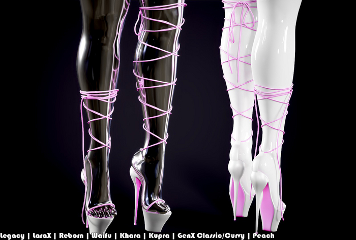 Posadka Highheels White 