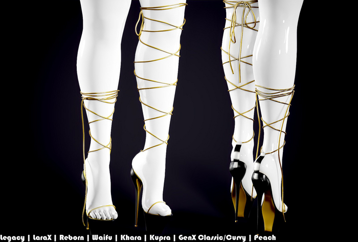 Posadka Highheels Latex