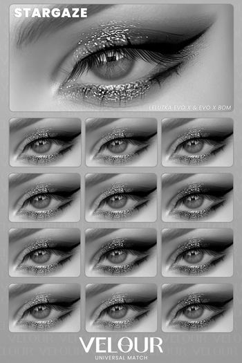 VELOUR "STARGAZE" EYESHADOW DEMO