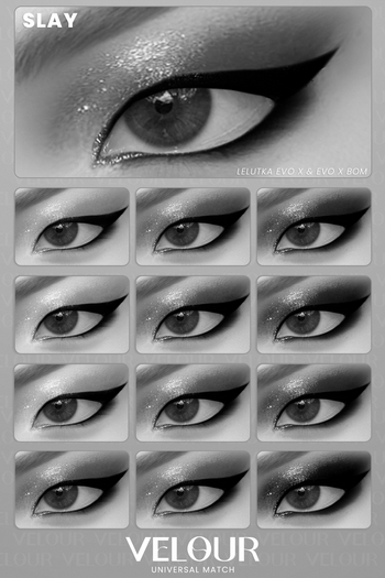 VELOUR "SLAY" EYESHADOW DEMO