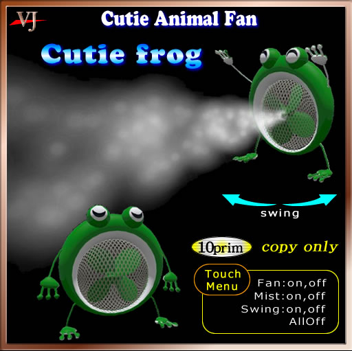 Animal Fan Frog