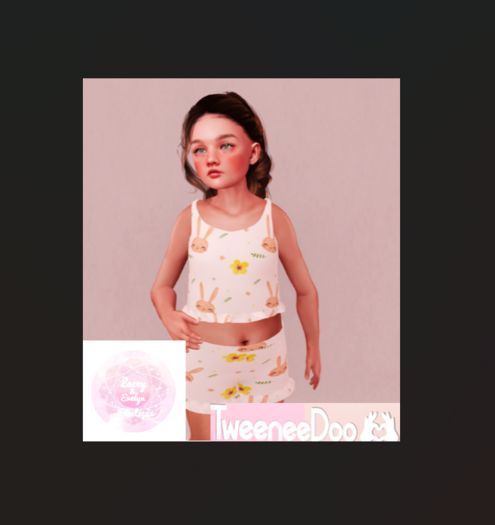 Bunny Short Outfit TWD