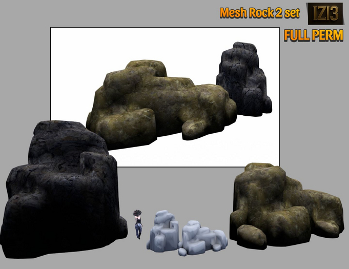 Mesh Stone 2 set Full Perm