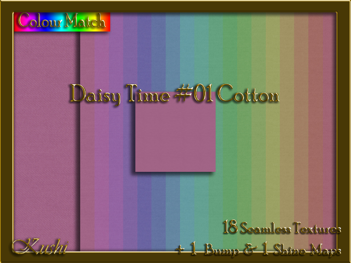 Daisy Time #01 COTTON Texture Pack
