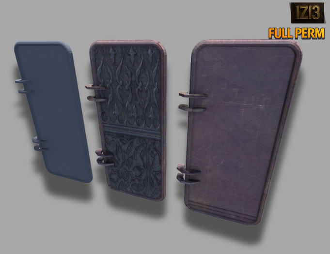Mesh Metal Door - Full Perm