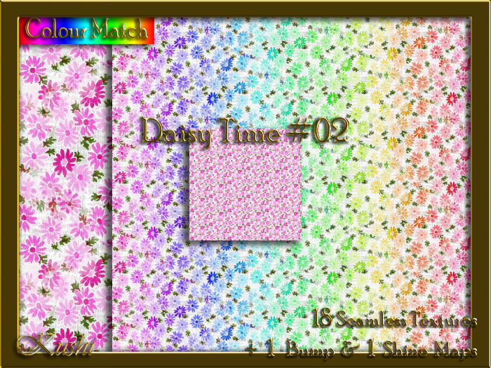 Daisy Time #02 Texture Pack