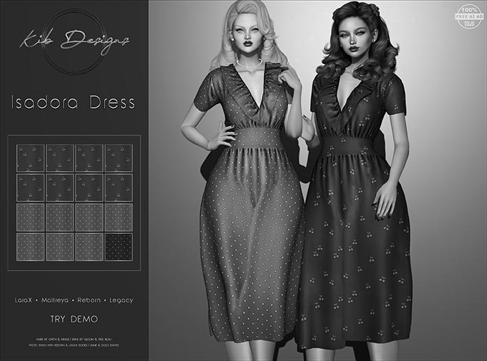 KiB Designs - Isadora Dress DEMO