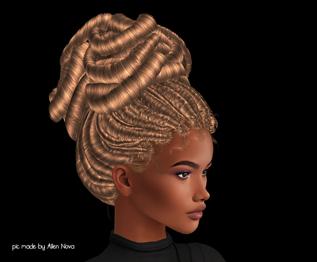 4. no match  NO GAINS blond HUD and NO GAINS B hair - SALE !