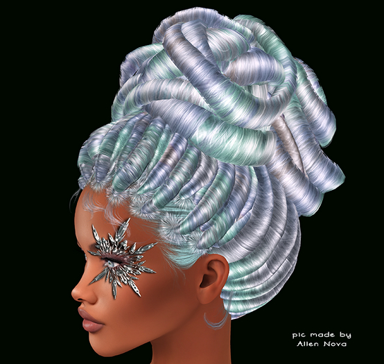 3. no match  NO GAINS unicorn HUD and NO GAINS B hair - SALE !