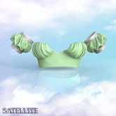 Mint Folds Top Erika