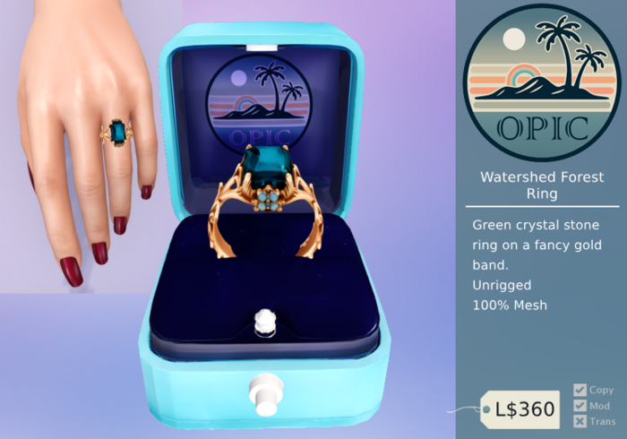 [OPIC] Watershed Forest Ring (Box)