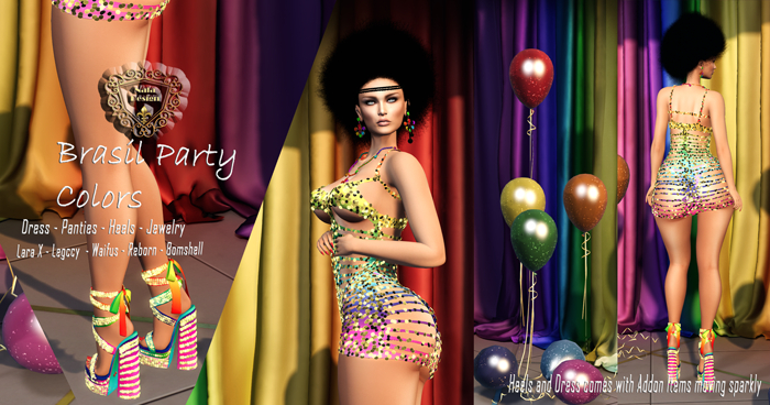 Nala Design - Brasil Party Colors Outfit