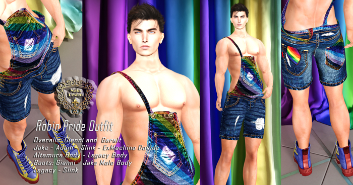 Nala Design - Robin Pride Overalls