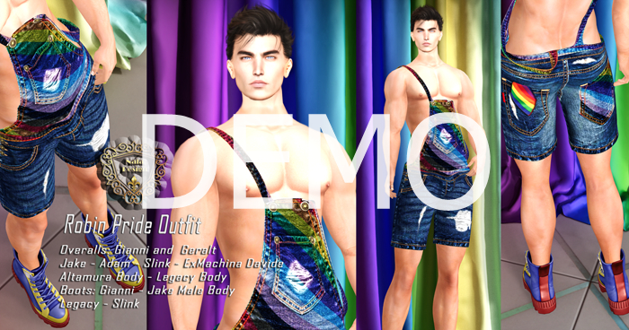 DEMO - Nala Design - Robin Pride Overalls