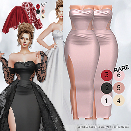 6. Lilleth GRAND Dress - Kupra RARE