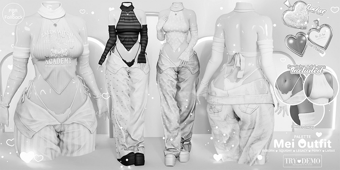 Palette - Mei Outfit Set [Demo]