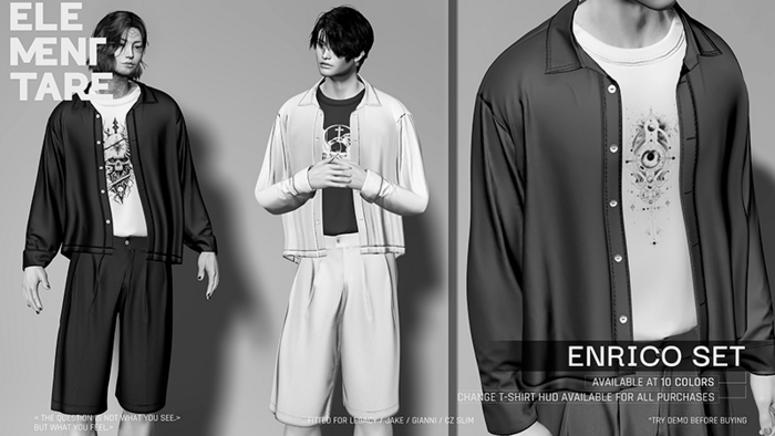 [Elementtare] Enrico Shorts -Demo