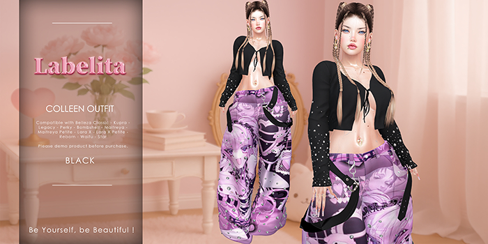 [LABELITA] Colleen Outfit Black