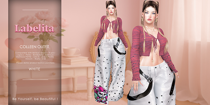 [LABELITA] Colleen Outfit White
