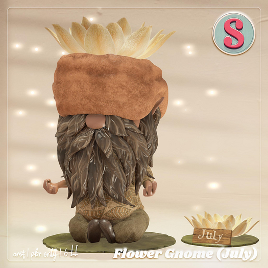 Sass (Flower Gnome Collection) July 