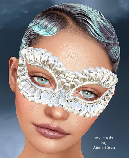 amias - DIVYA mask 4 silver - !REZ ME! RESIZABLE - SALE !