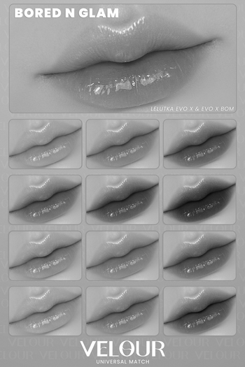 VELOUR "BORED N GLAM" FADED LIPSTICK DEMO