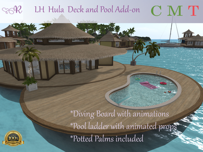 *Revived* LH Tiki Hula Deck/Pool/Diving board Add on