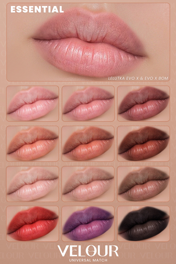 VELOUR "ESSENTIAL" LIPSTICK