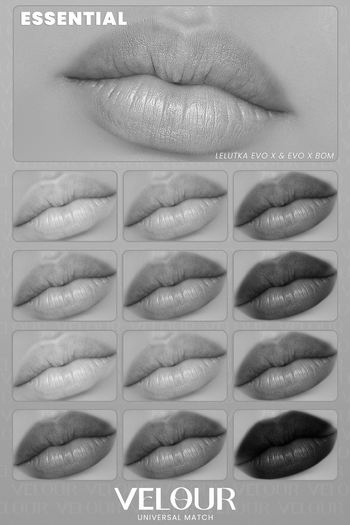 VELOUR "ESSENTIAL" LIPSTICK DEMO