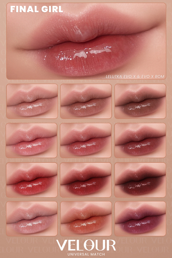 VELOUR "FINAL GIRL" FADED LIPSTICK