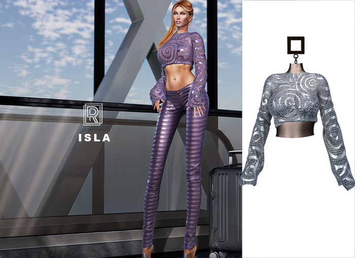 RAPTURE-Top Isla-Silver