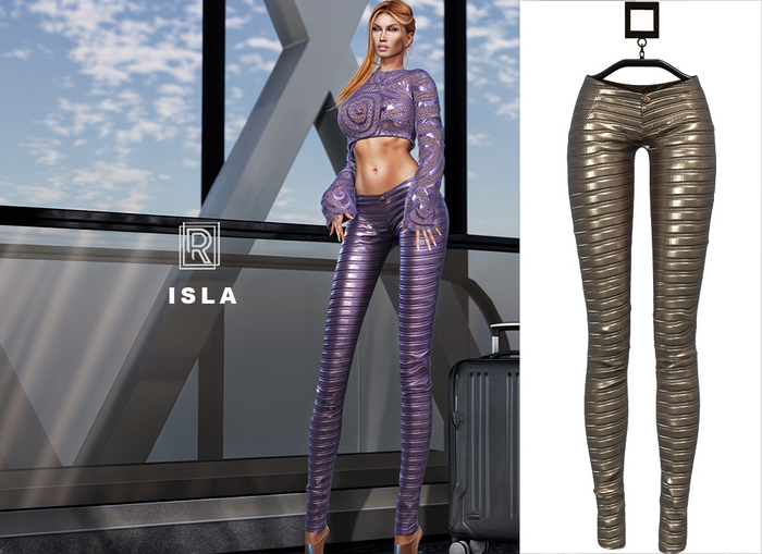 RAPTURE-Pants Isla-Gold