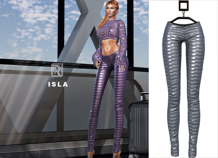 RAPTURE-Pants Isla-Silver