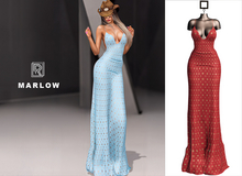 RAPTURE-Dress Marlow-Foxy Red Logo