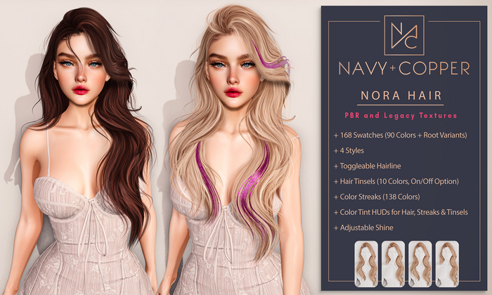 Navy+Copper - Nora FATPACK DEMO