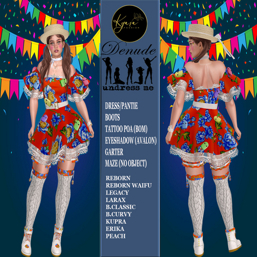 .:KF:. 2Maricota Outfit Undress Me
