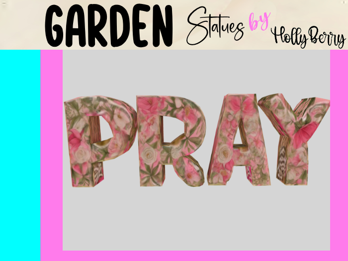 HB: Floral Pray FuLL PERM