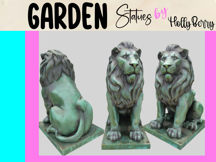 HB: Lion Statue FuLL PERM