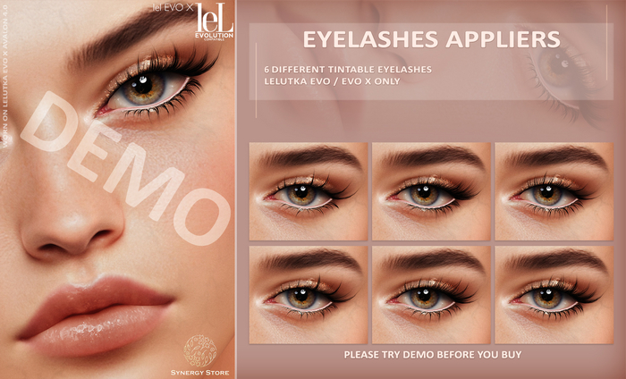 DEMO [SYN] Synergy / Eyelashes Fierce 01