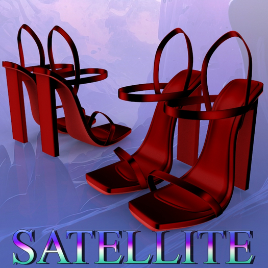 Red Seny Heels Maitreya