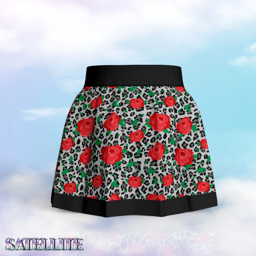 Leopard Folds Skirt Legacy