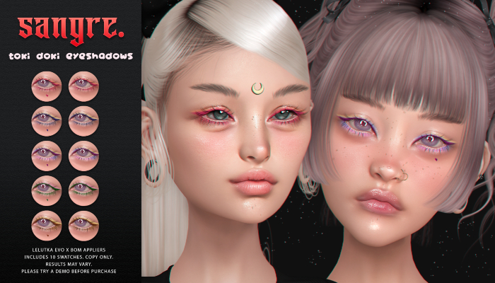 {sangre.} Toki Doki Eyeshadow Set