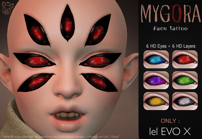 Mad' - Mygora FaceTattoo [EVOX]